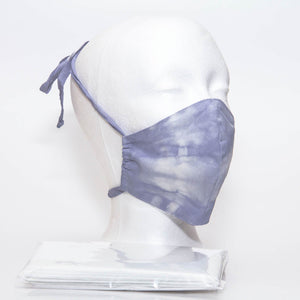 Alpha Mask Side View with Filter Pack display: The Alpha Mask is contoured to fit your face with 3 layers with a middle pocket to insert the filter as the third layer.  This mask has a removable filter. The refill filter pack is suitable for the Alpha Mask as replacable filters. This mask an unisex adult fit.